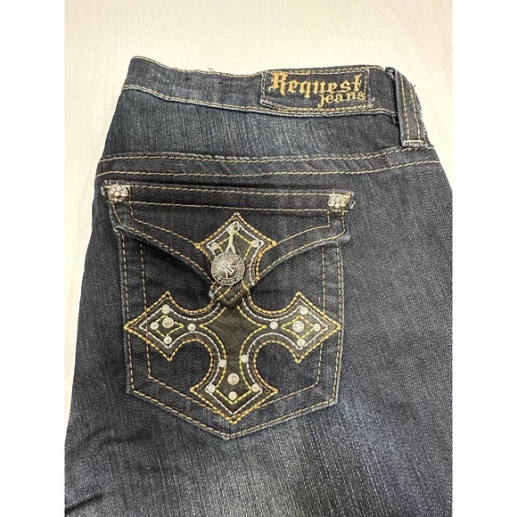 Y2K Request Jeans Cross Size 13/32 (M25) - Picture 2 of 9